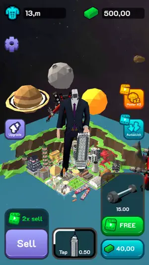 Skibidi Toilet - Idle Gym Hero screenshot 3