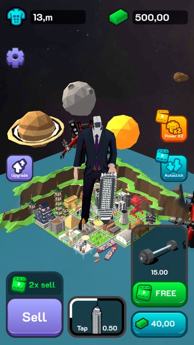 Skibidi Toilet - Idle Gym Hero Screenshot
