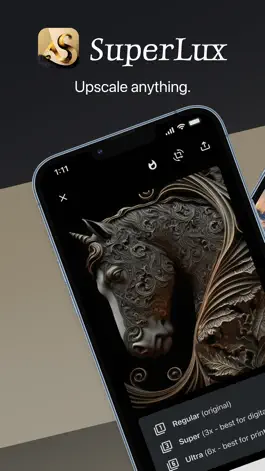 Game screenshot AI Image Upscaling by SuperLux mod apk
