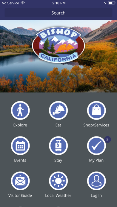 Visit Bishop CA Screenshot
