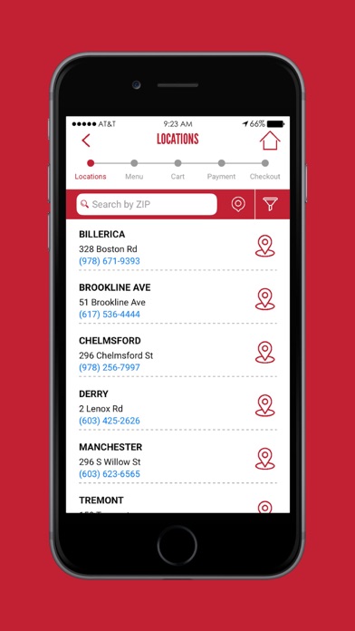 Sal's Pizza App Screenshot