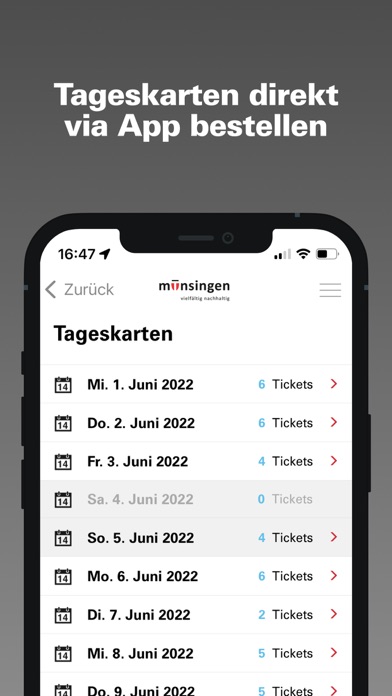 Gemeinde Münsingen Screenshot