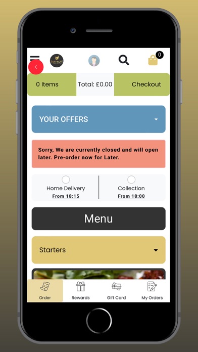 Saffron Spice Ferndown Screenshot