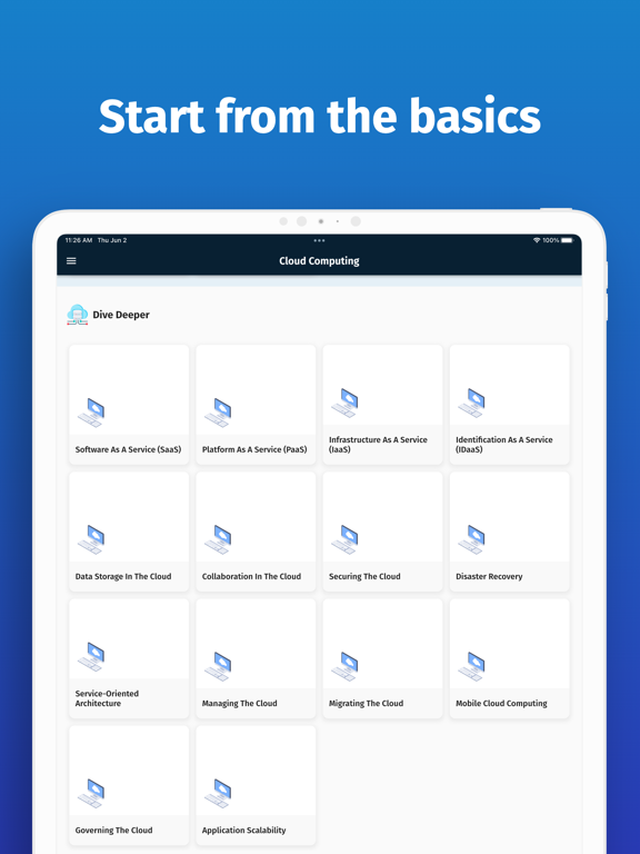 Screenshot #6 pour Learn Cloud Computing Offline