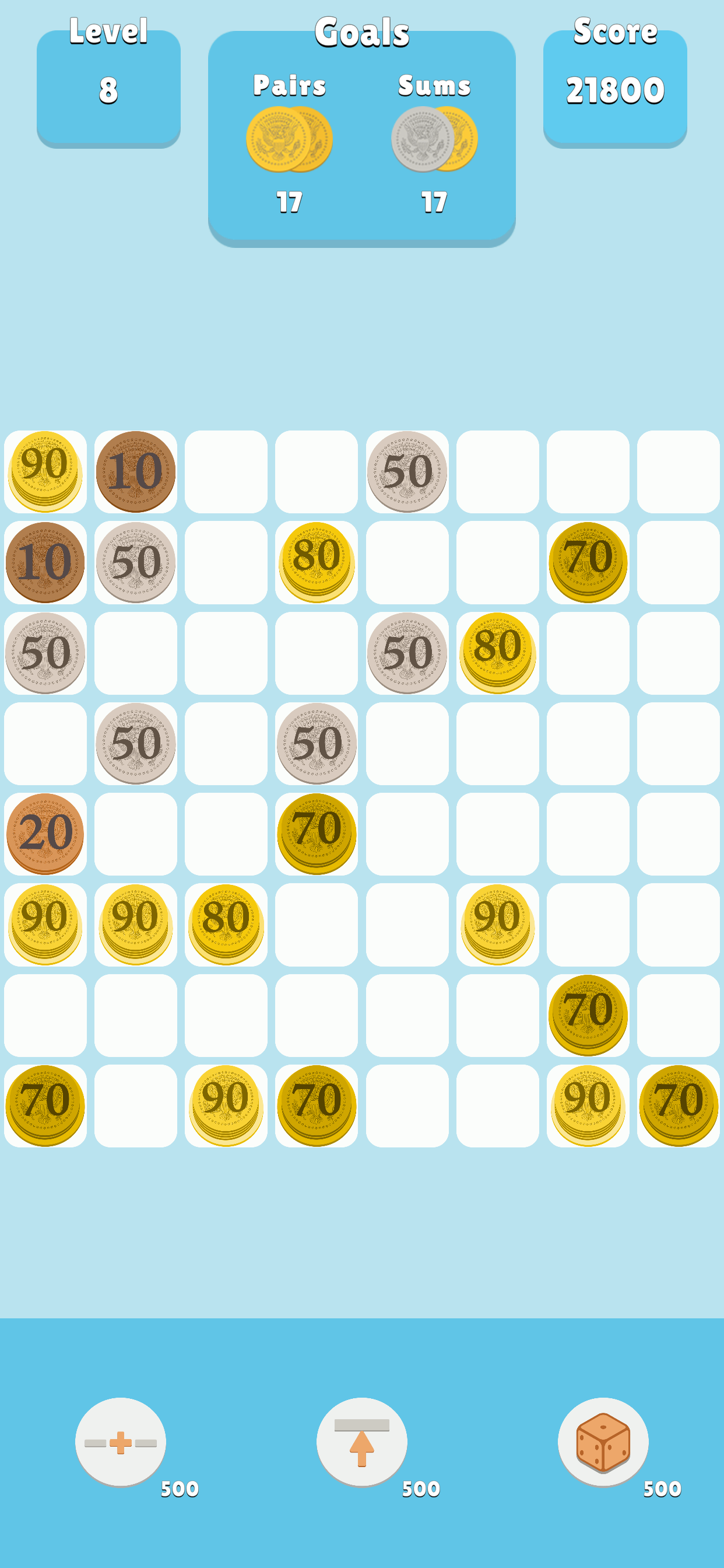 Coins Match