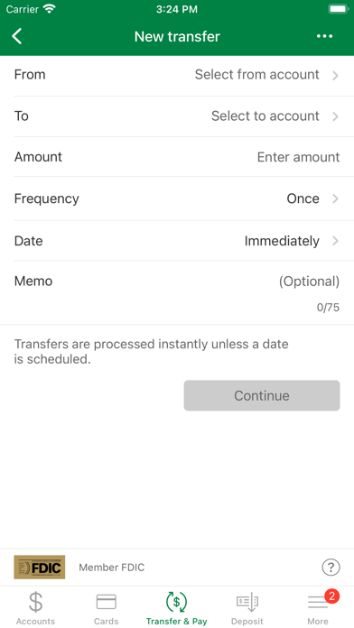 Bank of Idaho – Mobile Screenshot