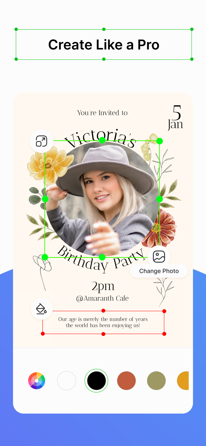Party Invite Card Maker