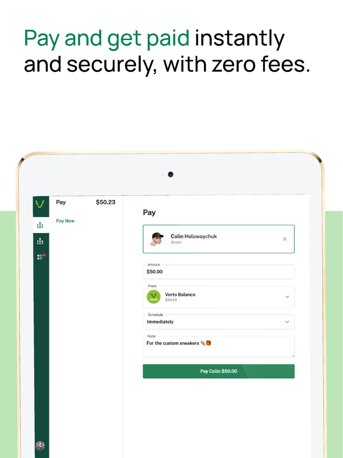Verto - Pay and Get Paid
