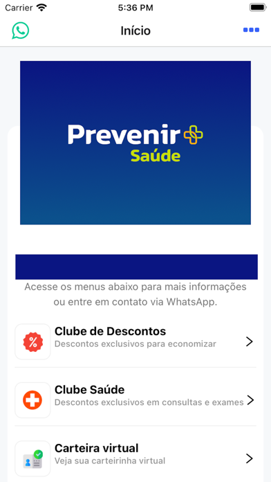 Prevenir+ Screenshot