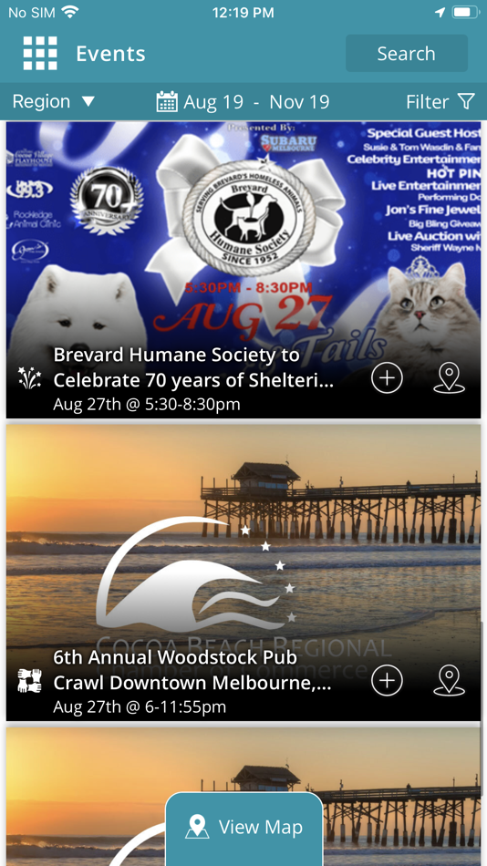 #7. Visit Cocoa Beach (iOS) 来自: Cocoa Beach Area Chamber of Commerce, Inc.