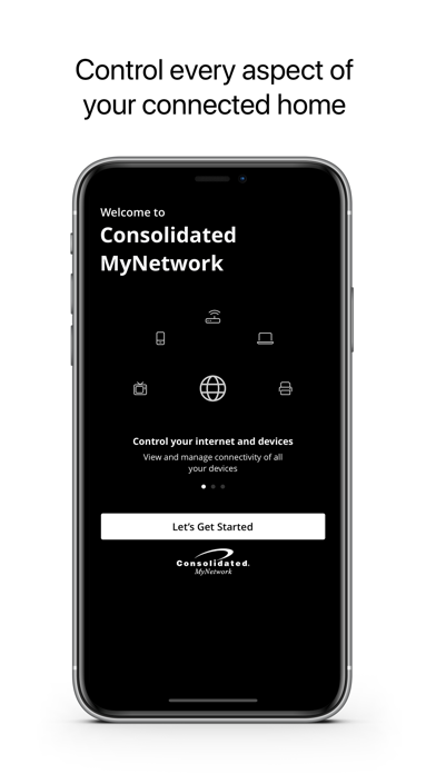 Consolidated MyNetwork Screenshot