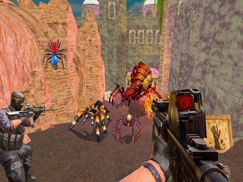 Monster Spider Hunter Game 3Dのおすすめ画像3