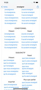 Conjugaison Française screenshot #4 for iPhone