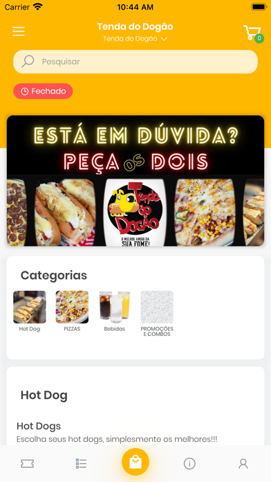 Tenda do Dogão Screenshot