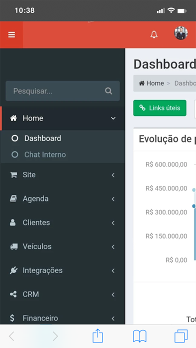 StockCarWeb Screenshot