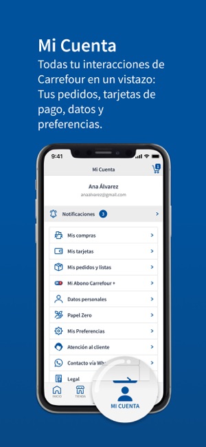 derrocamiento Persona especial puramente Mi Carrefour en App Store