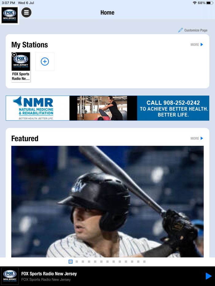 Fox Sports Radio New Jersey