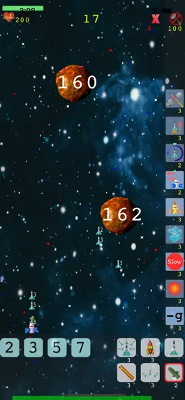 Game screenshot Asteroid Factorizer Math 2 apk