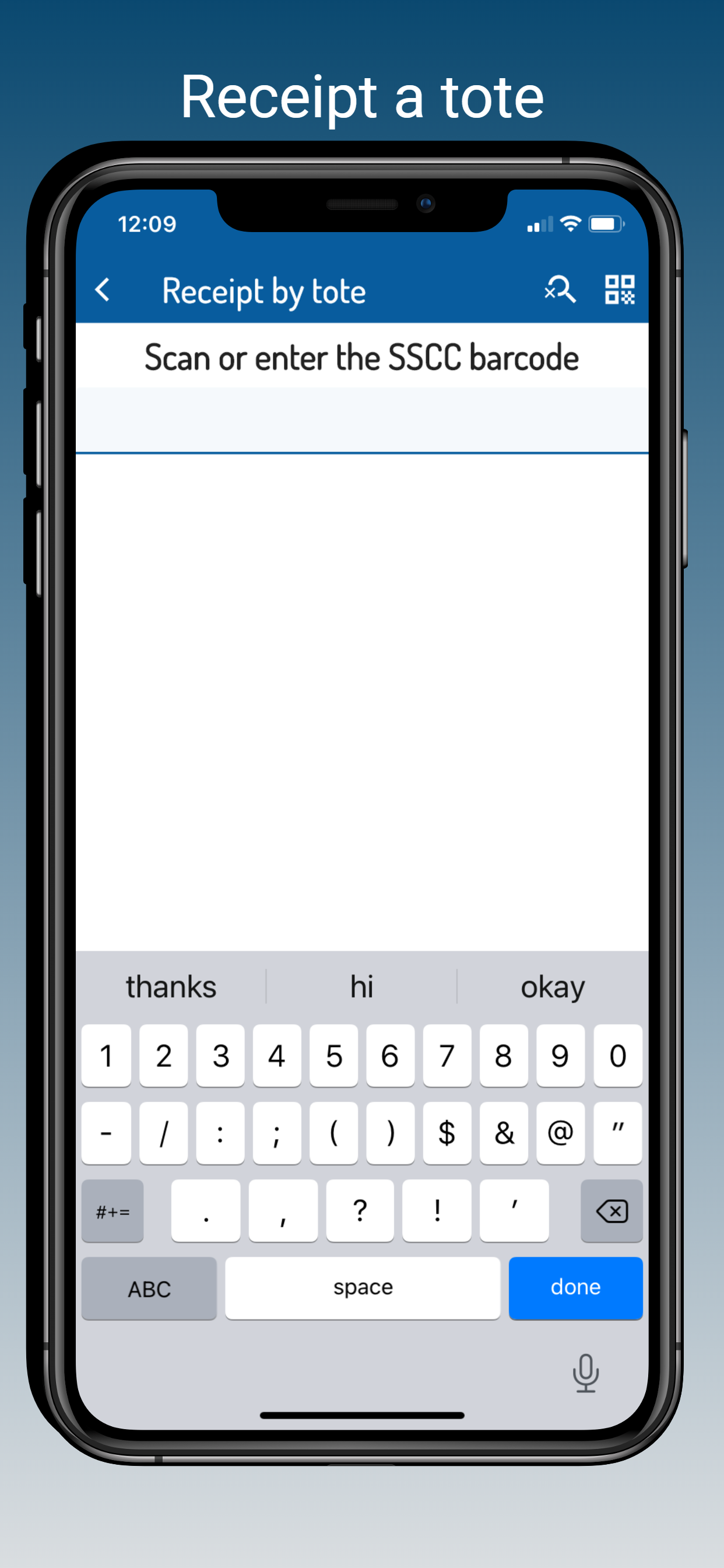 Minfos Stocking App