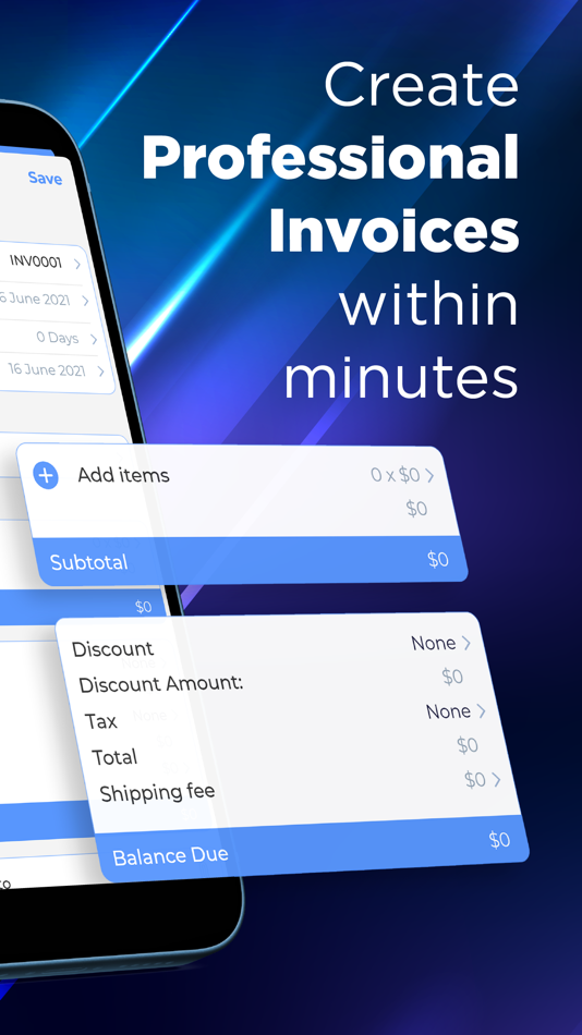#2. Simple Invoice & Receipt Maker (iOS) 由: SMART WIDGET LABS COMPANY LIMITED