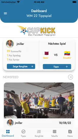 Game screenshot cupkick – Das Tippspiel mod apk