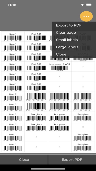 Pocket Barcode System Screenshot