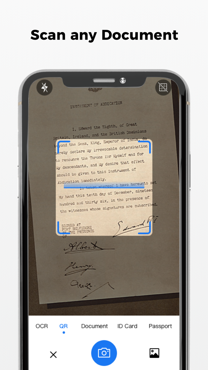 Scanner-PDFandText Editing Tools