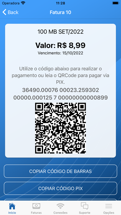 FIBRANET Screenshot