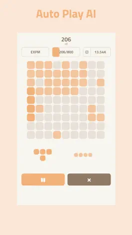 Game screenshot AI Simulator: Block Puzzle apk