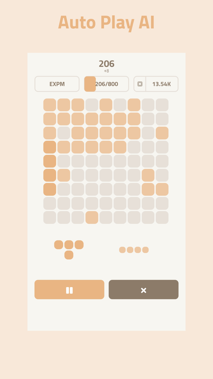 AI Simulator Block Puzzle