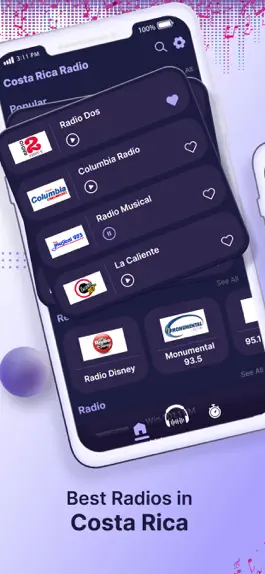 Game screenshot Live Costa Rica Radio Stations mod apk
