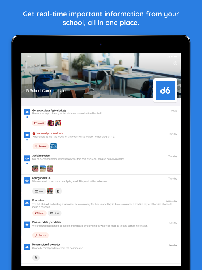 d6 School Communicator