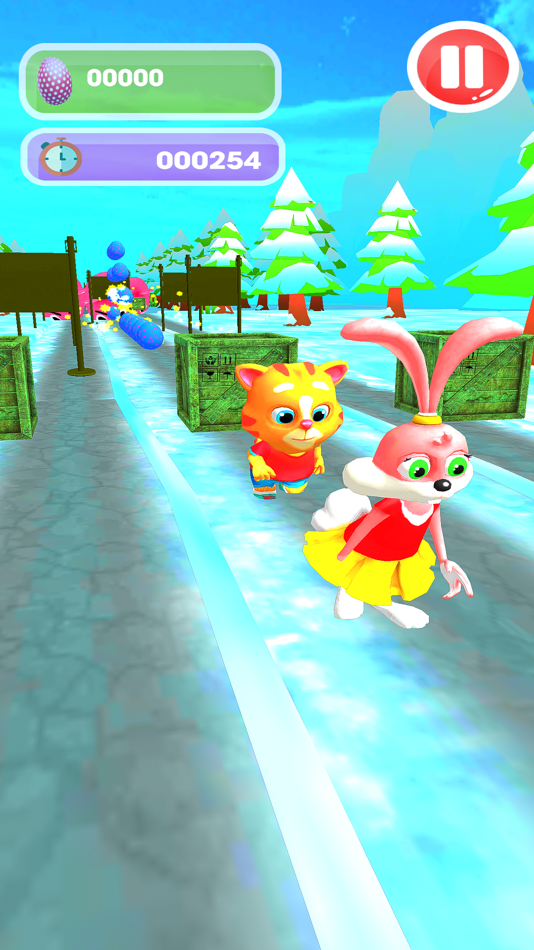 Easter Bunny Run Rush Egg Hunt - 2 - (iOS)
