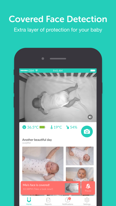 CuboAi Smart Baby Monitor Screenshot