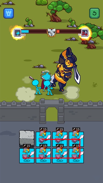 Stick Hero - Mighty Tower Wars Screenshot