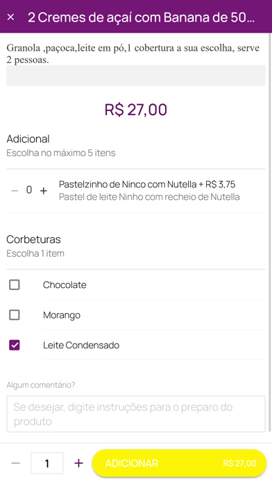 Açaí Mais Sabor Screenshot