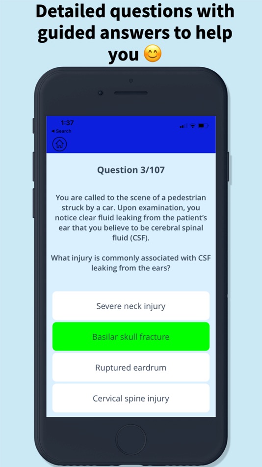 #3. EMT Prep Test Pro (iOS) 由: Payal Seth