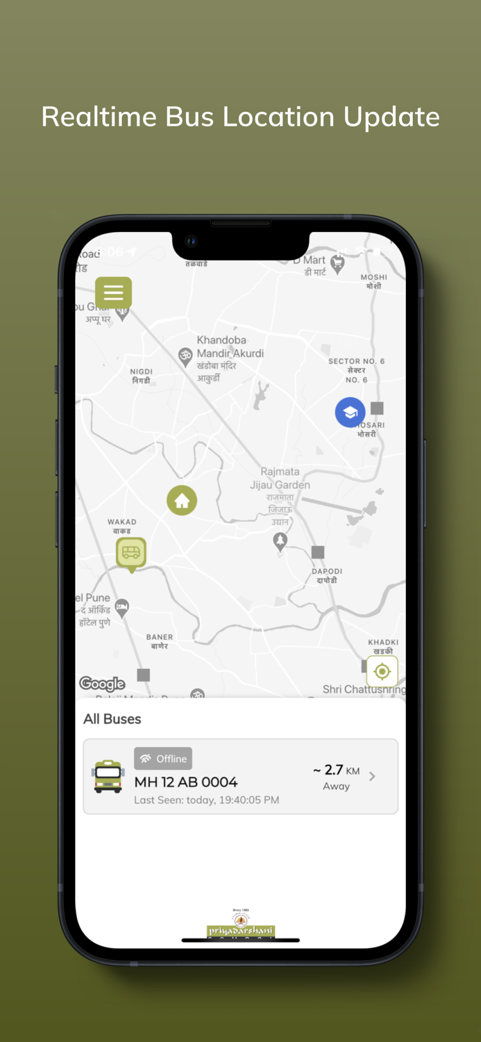 Priyadarshani School Bus