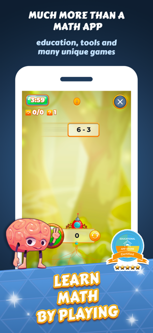 ‎Mathematical Run (Math games) Screenshot