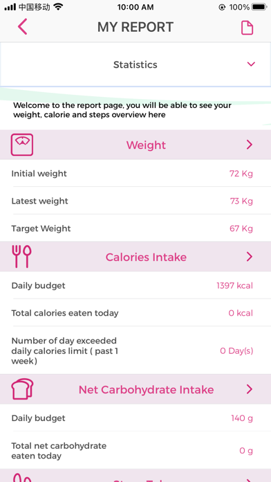 Nutritionist Buddy Keto Screenshot