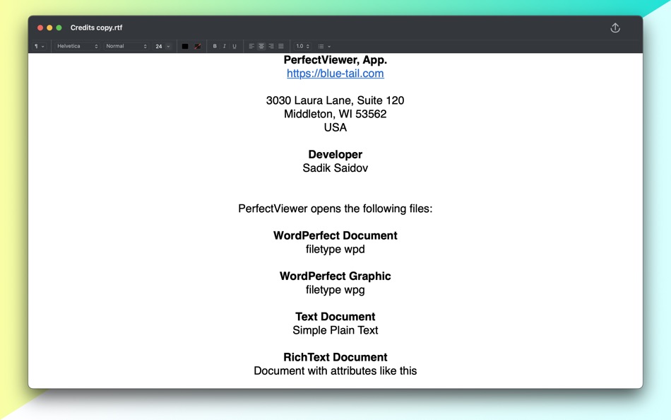 #2. PerfectViewer (macOS) 由: Abdusodiq Saidov
