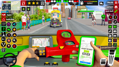 Auto Rickshaw Driving 3D Sim Screenshot