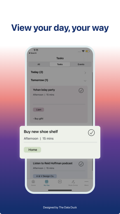 Daily Planner - MAMMA MIYA Screenshot