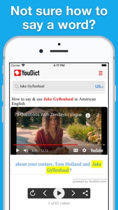 YouDict - Video Dictionary screenshot 1