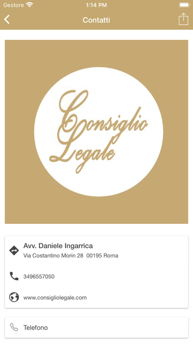 Consiglio Legale Screenshot