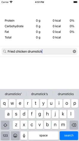 Game screenshot Simple Nutrition Calculator mod apk