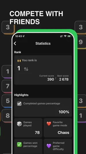 Simple Numbers - Board Puzzle! screenshot 3