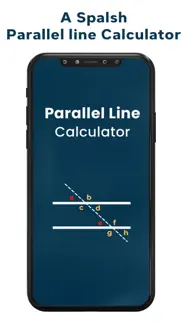 parallel line calculator iphone screenshot 1