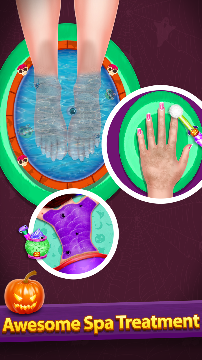 Halloween Makeover Salon Games