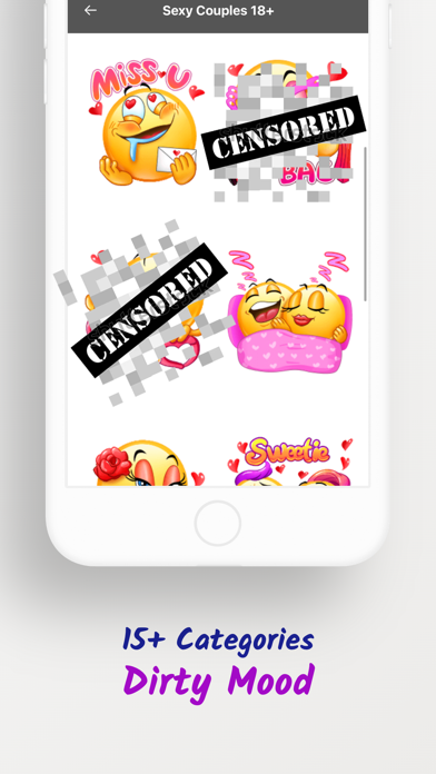 Adult Emoji: Dirty Sexy Emojis Screenshot